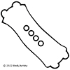 BeckArnley Engine Valve Cover Gasket Set - 036-1700
