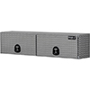 Buyers Products 16x13x72" Diamond Tread Aluminum Topsider Truck Box with Flip-Up Doors 1701351