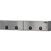 Buyers Products 16x13x96" Diamond Tread Aluminum Topsider Truck Box with Flip-Up Doors - 1701361