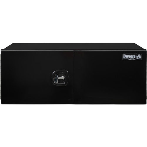 Buyers 18X18X36" Black Steel Underbody Truck Box With Built-In - View #3