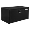 Buyers 18X18X30" Black Steel Underbody Truck Box With 3-Point Latch - 1732303
