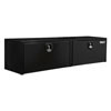 Buyers 18X18X72" Black Steel Underbody Truck Box With 3-Point Latch - 1732320