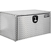 Buyers 18X18X36" Diamond Tread Aluminum Underbody Truck Box With 3-Pt. Latch - 1735105