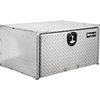 Buyers 18X24X36" Diamond Tread Aluminum Underbody Truck Box With 3-Pt. Latch - 1735119