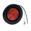 Buyers Light 2.5" Round Marker 4 LED Red With Light Kit - 5622514
