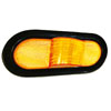 Buyers Light 6.5" Oval Mid-Turn-Marker Amber - 5626209