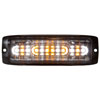 Buyers Ultra Thin Wide Angle 5" Amber/Clear LED Strobe Light - 8890302