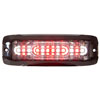 Buyers Ultra Thin Wide Angle 5" Clear/Red LED Strobe Light - 8890307