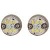 Buyers Products Clear LED Strobe Lights (snap-in) with 2 In-Line Flashers and 25' Cable 8891325