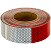Buyers 150' Roll Of Dot Conspicuity Tape With 11-Inch Red And 7-Inch White Lengths - CT150RW