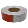 Buyers 150' Roll Of Dot Conspicuity Tape With 11-Inch Red And 7-Inch White Lengths - CT151RW