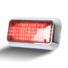 Code 3 3X7 Red/Blue Dual Color LED Perimeter Light with Bezel - 45BZRB