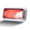 Code 3 3X7 Red/White Dual Color LED Perimeter Light with Bezel - 45BZRW