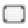 Code 37X9 White Led Perimeter Light with Bezel - 85BZW