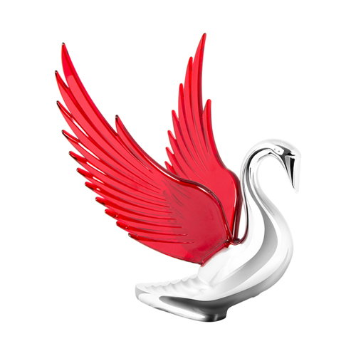 Grand General Windrider Chrome Swan Hood Ornament