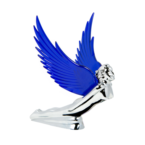 Grand General Windrider Chrome Flying Goddess Hood Ornament