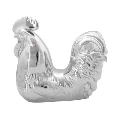 Grand General Sitting Rooster Hood Ornament