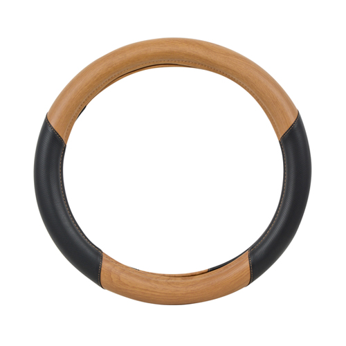 Grand General Heavy Duty Steering Wheel Cover In Deluxe Center Matte Natural Wood