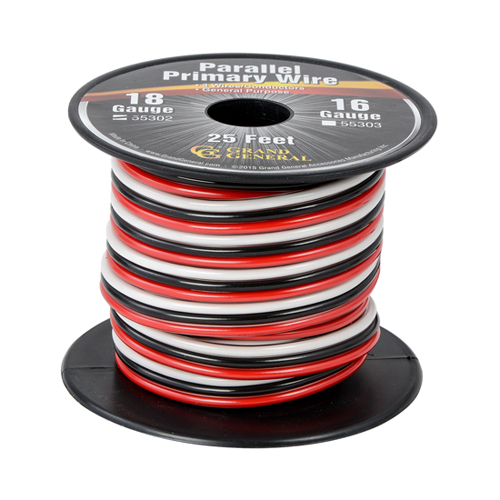 Grand General 18 Ga Parallel Primary 3 Wire Roll