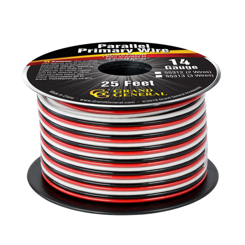Grand General 14 Ga Parallel Primary 3 Wire Roll
