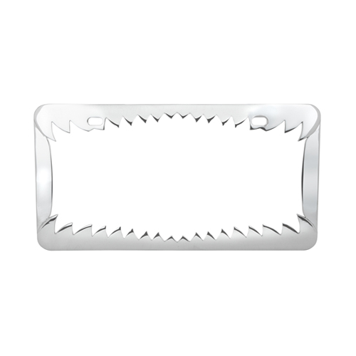 Grand General Shark Teeth License Plate Frame