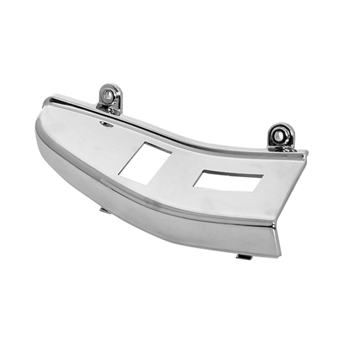 thumbnail image 2 of Chrome Door Switch Panel For Freightliner Trucks - Driver Side 3-Opening Replacement 2 of 6