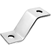 Grand General Stainless Steel Heavy Duty Angled Z Shape Large Mounting Bracket - 33349