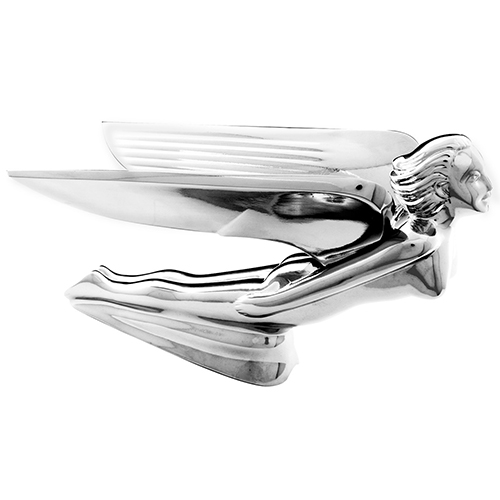 Grand General Flying Goddess Hood Ornament