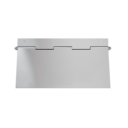 Grand General Stainless Steel 5-1/2" X 12" Fuel Permit Sticker Holder