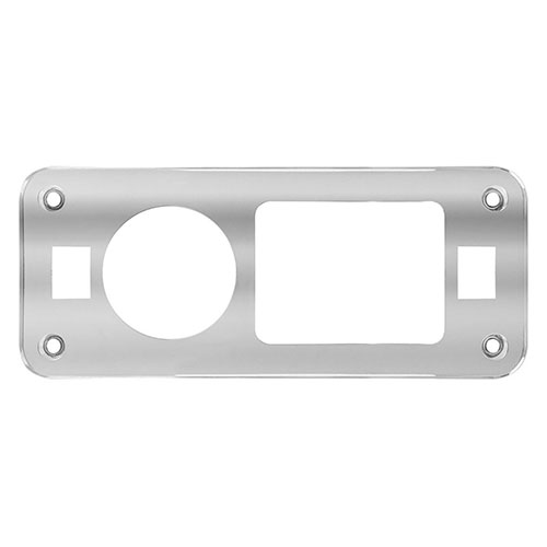 Grand General Chrome Plastic Ceiling Light Trim