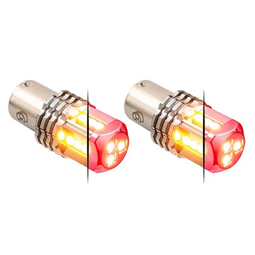 Grand General Dual Color LED Bulb Red Primary Tower Bulb