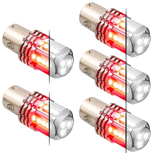 Grand General Dual Color LED Bulb White Primary Tower Bulb