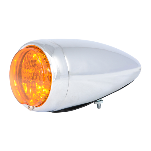 Grand General Chrome Steel Bullet Spyder LED Turn/Marker Light