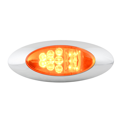Grand General Y2K LED Turn/Marker Light With Chrome Bezel