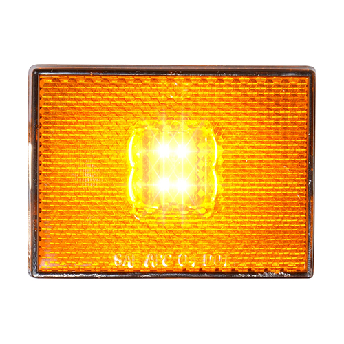 Grand General Rectangular Stud Mount LED with Reflector Lens
