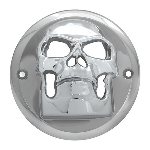 Grand General Chrome Plastic Skull Bezel