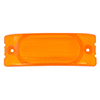 Grand General Amber Plastic Lens For Large Oblong Marker Light - 80193
