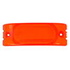 Grand General Red Plastic Lens For Large Oblong Marker Light - 80194