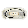 Grand General White Plastic Base For Large Marker Light - 80195