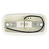 Grand General White Base with 2 Pcs. #194 Bulb For Tiger Eye Marker Light - 80212