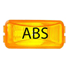 Grand General Rectangular Amber Marker Light with Abs Logo, 1 Bulb - 80287