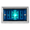 Grand General Rectangular Blue Marker Light - 80451