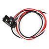 Grand General 3 Prong Right Angle Plug 3 Wires, Dual Function, 24 Inch - 80469