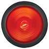 Grand General 4" Red Incand Sealed Light with Grommet & Pigtail - 80470