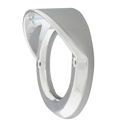 Grand General Chrome Plastic Grommet Covers