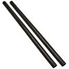 PICO 1/8" ID Rigid Polyolefin Dual Wall Waterproof Black Shrink Tubing 4 6" pcs - 8229C