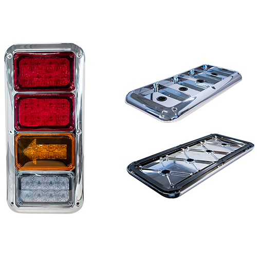 Tecniq Chrome Quad Bezel