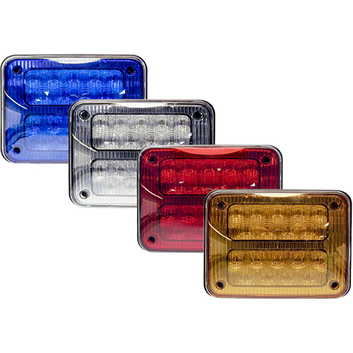 Tecniq 9"x7" LED Emergency Flasher