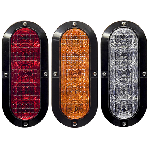 Tecniq 6" Oval Stop/Tail/Turn Surface Mount