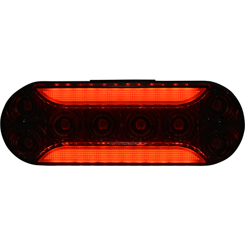 Tecniq 6" Oval Diffused Strobe or DOT Lamp